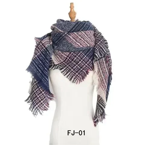 WJ397C55-C56 Luxury brand design Autumn and winter new round yarn enlarged and thickened wool square scarf women's scarf shawl
WJ397C55-C56 Luxury brand design Autumn and winter new round yarn enlarged and thickened wool square scarf women's scarf shawl