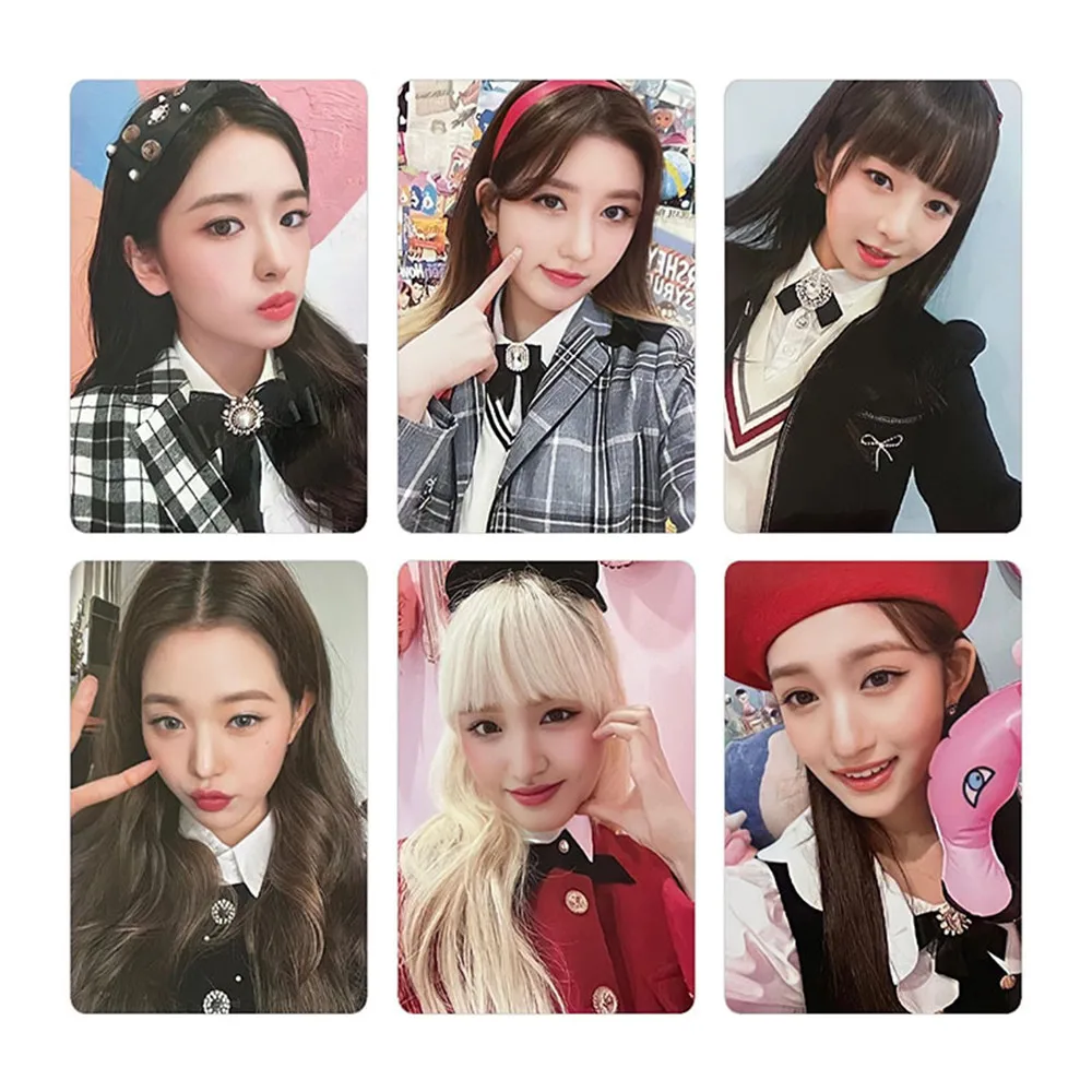 KPOP Фотокарточка IVE 1-й Fanclub Фотокарточка ЛОМО карточка Yujin Gaeul Wonyoung LIZ King Leeseo фотокарточки подарок
KPOP Фотокарточка IVE 1-й Fanclub Фотокарточка ЛОМО карточка Yujin Gaeul Wonyoung LIZ King Leeseo фотокарточки подарок