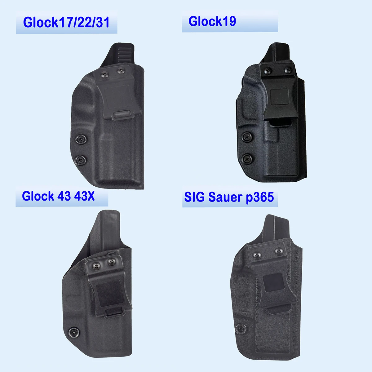 Taurus G2C S&W TH9 Glock 17 19 22 31 43 Sig Sauer P365 Jericho 941 Colt 1911 Holsters IWB Glove Cover Sleeve Anti Slip Handgun
Taurus G2C S&W TH9 Glock 17 19 22 31 43 Sig Sauer P365 Jericho 941 Colt 1911 Holsters IWB Glove Cover Sleeve Anti Slip Handgun
