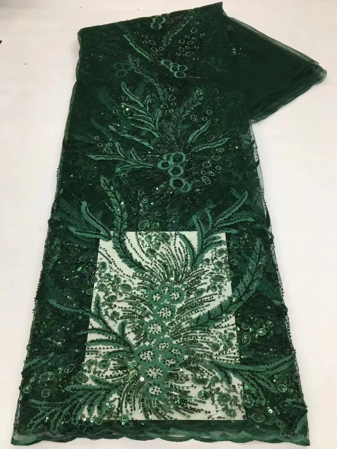 Latest African Lace Fabric High Quality 2023 Wedding Luxury France Green Sequins Beads Lace Fabric Material For Sewing
Latest African Lace Fabric High Quality 2023 Wedding Luxury France Green Sequins Beads Lace Fabric Material For Sewing