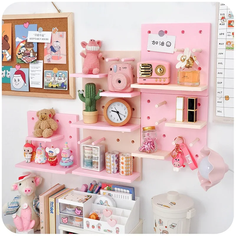 DIY Shelves Wall Storage Rack Hole Plate Storage Shelf Living Room Kitchen Bedroom Hanging Multi-layer Wall Shelf Storage
DIY Shelves Wall Storage Rack Hole Plate Storage Shelf Living Room Kitchen Bedroom Hanging Multi-layer Wall Shelf Storage