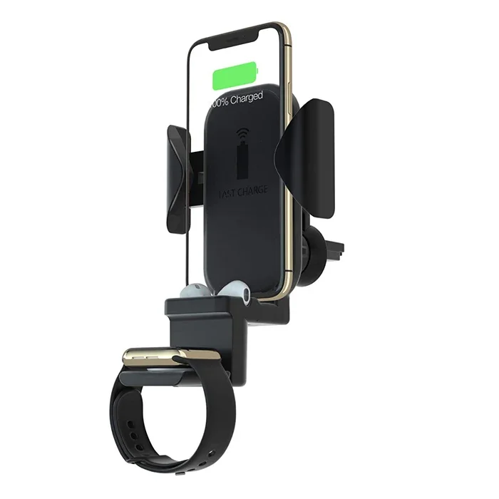 3 in 1 Car Wireless Charger Stand Fast Charging Holder, Air Vent Mount Wireless Car Charger Holder
3 in 1 Car Wireless Charger Stand Fast Charging Holder, Air Vent Mount Wireless Car Charger Holder