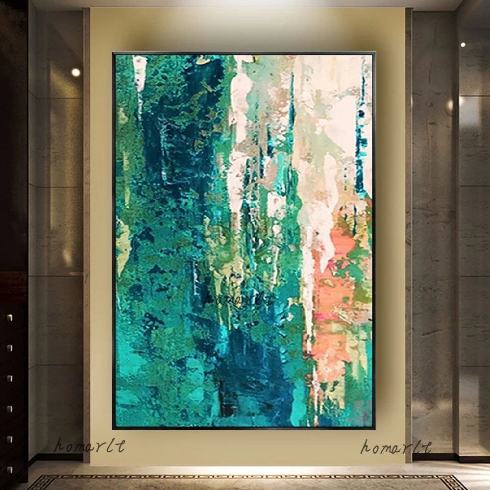 Newest Design Large Abstract Oil Painting Green Forest Landscape Canvas Art Manual Wall Decor Artwork Modern Impressionism Mural
Newest Design Large Abstract Oil Painting Green Forest Landscape Canvas Art Manual Wall Decor Artwork Modern Impressionism Mural