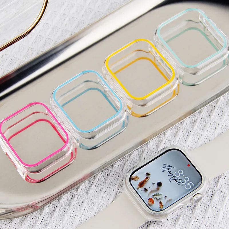 Luminous Cover for Apple Watch Case 44mm 45mm 41mm 38 42 40mm PC Bumper Protector for iWatch 9/8/6/5/4/2/SE Hard Case Accessorie
Luminous Cover for Apple Watch Case 44mm 45mm 41mm 38 42 40mm PC Bumper Protector for iWatch 9/8/6/5/4/2/SE Hard Case Accessorie
