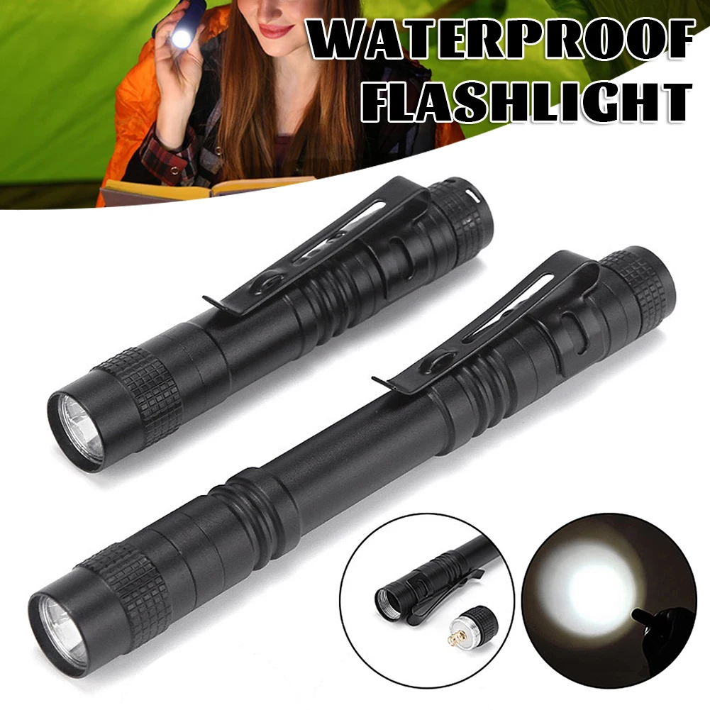 Long/Short Black Flashlight With Pen Clip Multi-Purpose Lighting Flashlight For Outdoor Activities
Long/Short Black Flashlight With Pen Clip Multi-Purpose Lighting Flashlight For Outdoor Activities