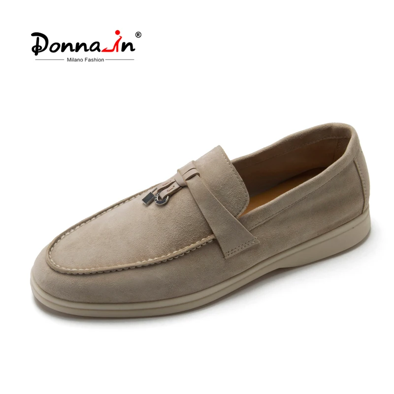 Donna-in 2022 New Spring Mocassin Shoes Women Soft Soft Natural Suede Flat Loafers Luxury Brand Genuine Leather Plus Size 41-43 
Donna-in 2022 New Spring Mocassin Shoes Women Soft Soft Natural Suede Flat Loafers Luxury Brand Genuine Leather Plus Size 41-43