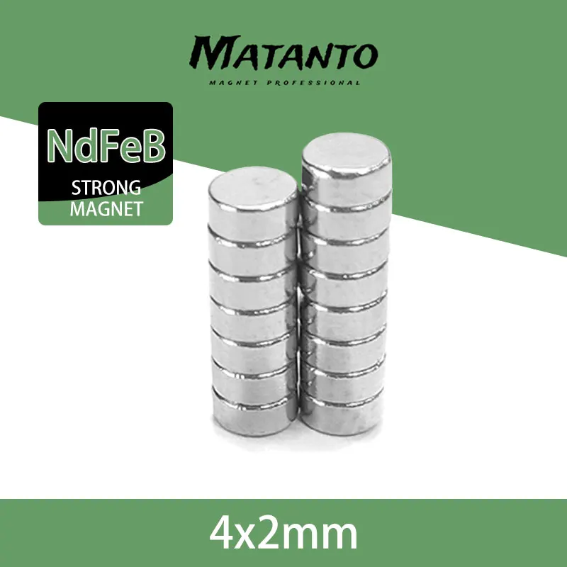 100-2000pcs 4x2mm Small Round Magnet Permanent Neodymium Magnet Dia 4*2mm Mini Strong Magnetic Magnets
100-2000pcs 4x2mm Small Round Magnet Permanent Neodymium Magnet Dia 4*2mm Mini Strong Magnetic Magnets