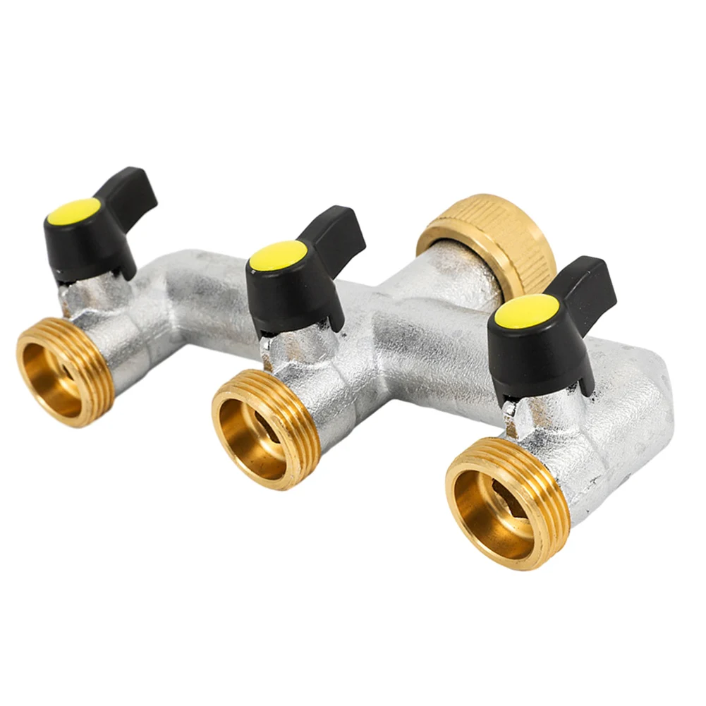 3/4inch Male/female Thread 360 Degree Rotation Versatile Y-Distributor Spigots 3 Way Brass Durable For Garden Irrigation
3/4inch Male/female Thread 360 Degree Rotation Versatile Y-Distributor Spigots 3 Way Brass Durable For Garden Irrigation