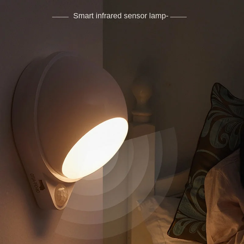 LED Night Light Intelligent Human Infrared Induction Bedside Lamp Home Aisle Rechargeable Bedroom Light Control Sensor Light
LED Night Light Intelligent Human Infrared Induction Bedside Lamp Home Aisle Rechargeable Bedroom Light Control Sensor Light