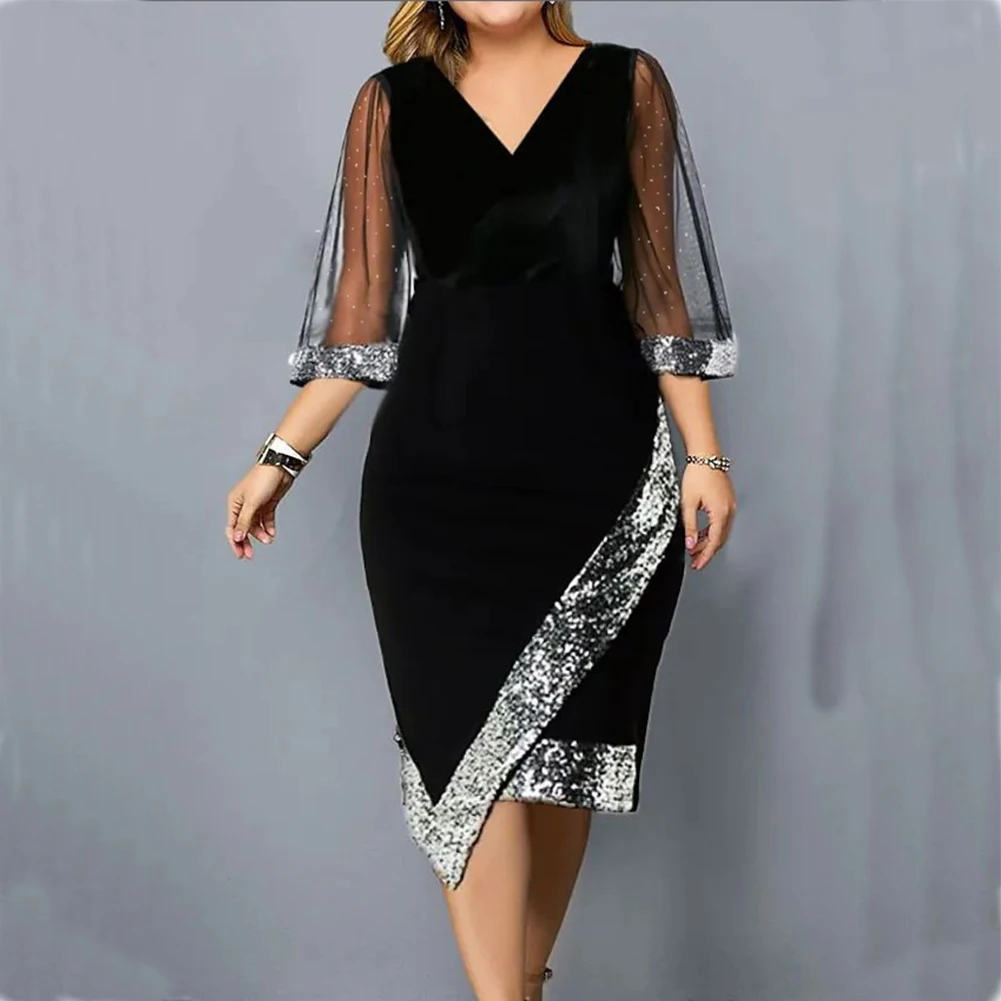 Elegant Dress Dress Female Floral Mesh Ladies Evening Party Plus Size Womens Polyester Daily Work Short Sleeve
Elegant Dress Dress Female Floral Mesh Ladies Evening Party Plus Size Womens Polyester Daily Work Short Sleeve