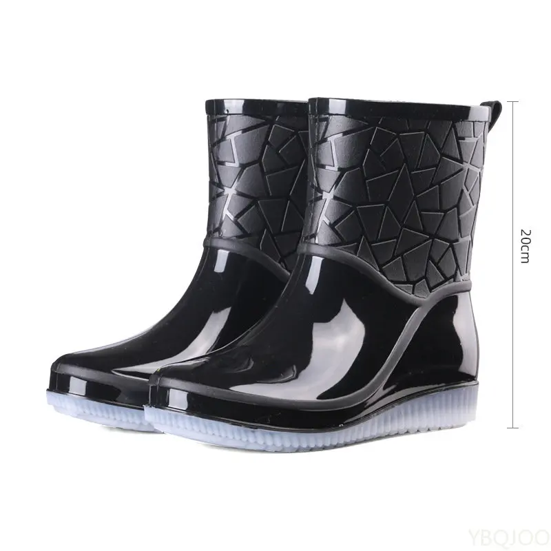 Rain Boots Women Waterproof Kitchen Car Wash Work Non-slip Mid-Calf Water Boots Antiskid Wear-Resistant Thickened Women Shoes
Rain Boots Women Waterproof Kitchen Car Wash Work Non-slip Mid-Calf Water Boots Antiskid Wear-Resistant Thickened Women Shoes