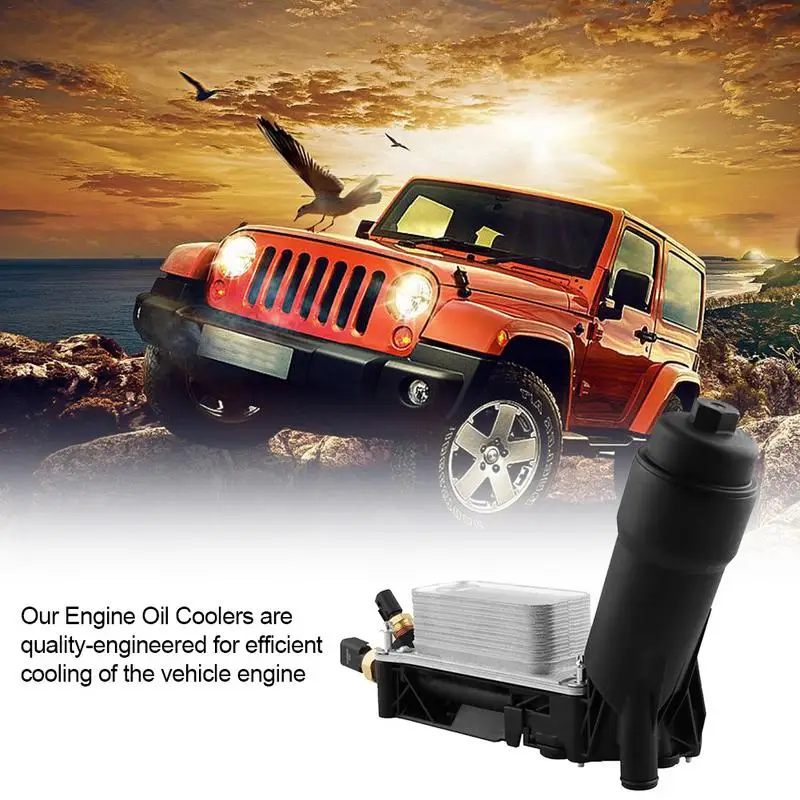 Dodge Engine Oil Cooler Housing Filter Grand Cheroke Aluminum Housing Oil Filter Universal Oil Cooling Filter Base For Jeeps
Dodge Engine Oil Cooler Housing Filter Grand Cheroke Aluminum Housing Oil Filter Universal Oil Cooling Filter Base For Jeeps
