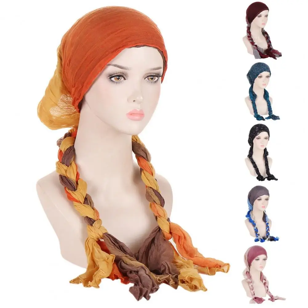 Women Headband Scarf Braided Colorful Pleated Cold Weather Headwrap Soft Breathable Decorative Anti-slip Headband Hat Headwrap
Women Headband Scarf Braided Colorful Pleated Cold Weather Headwrap Soft Breathable Decorative Anti-slip Headband Hat Headwrap
