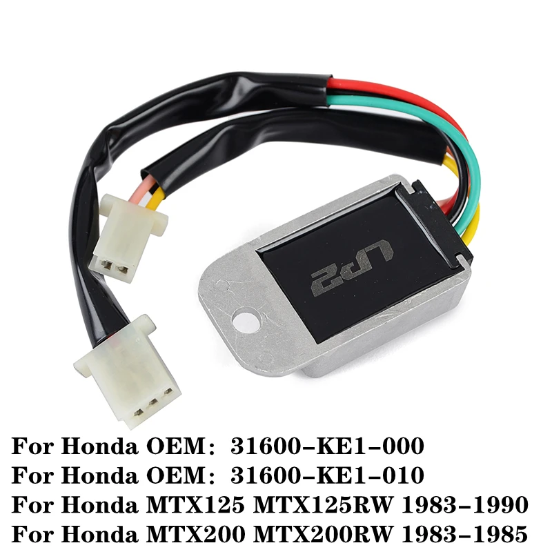 Regulator Rectifier For Honda MTX125 MTX200 MTX 125 200 MTX125RWD MTX125RWE MTX125RWF MTX200RWD 31600-KE1-010 31600-KE1-000
Regulator Rectifier For Honda MTX125 MTX200 MTX 125 200 MTX125RWD MTX125RWE MTX125RWF MTX200RWD 31600-KE1-010 31600-KE1-000
