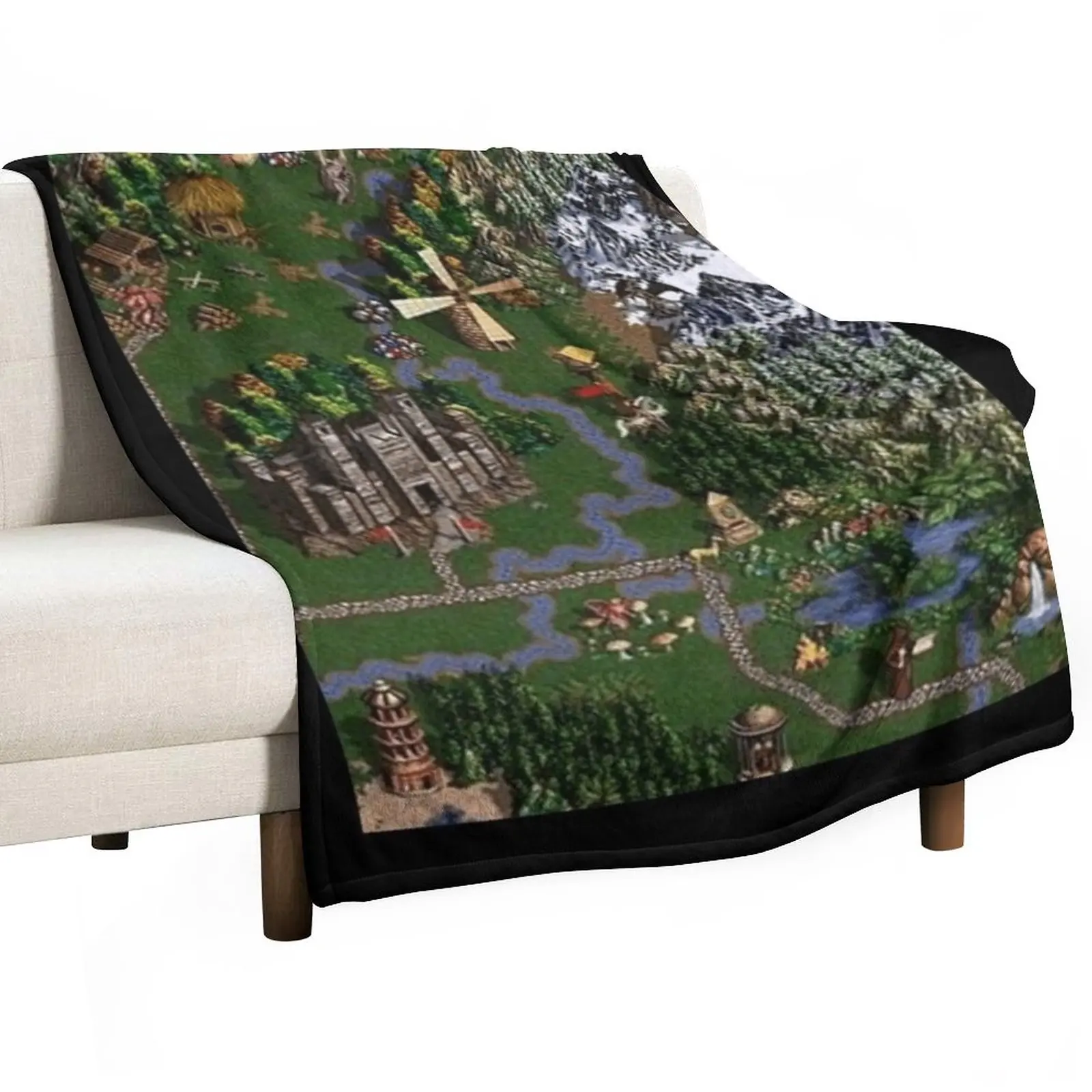 

heroes of might and magic Graphic . Throw Blanket Thermal Blankets For Travel blankets and throws For Sofa Thin Bed covers