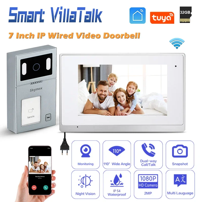 Best seller video door phone system intercommunication wired camera smart phone app remote unlock record snapshot tuya wifi
Best seller video door phone system intercommunication wired camera smart phone app remote unlock record snapshot tuya wifi