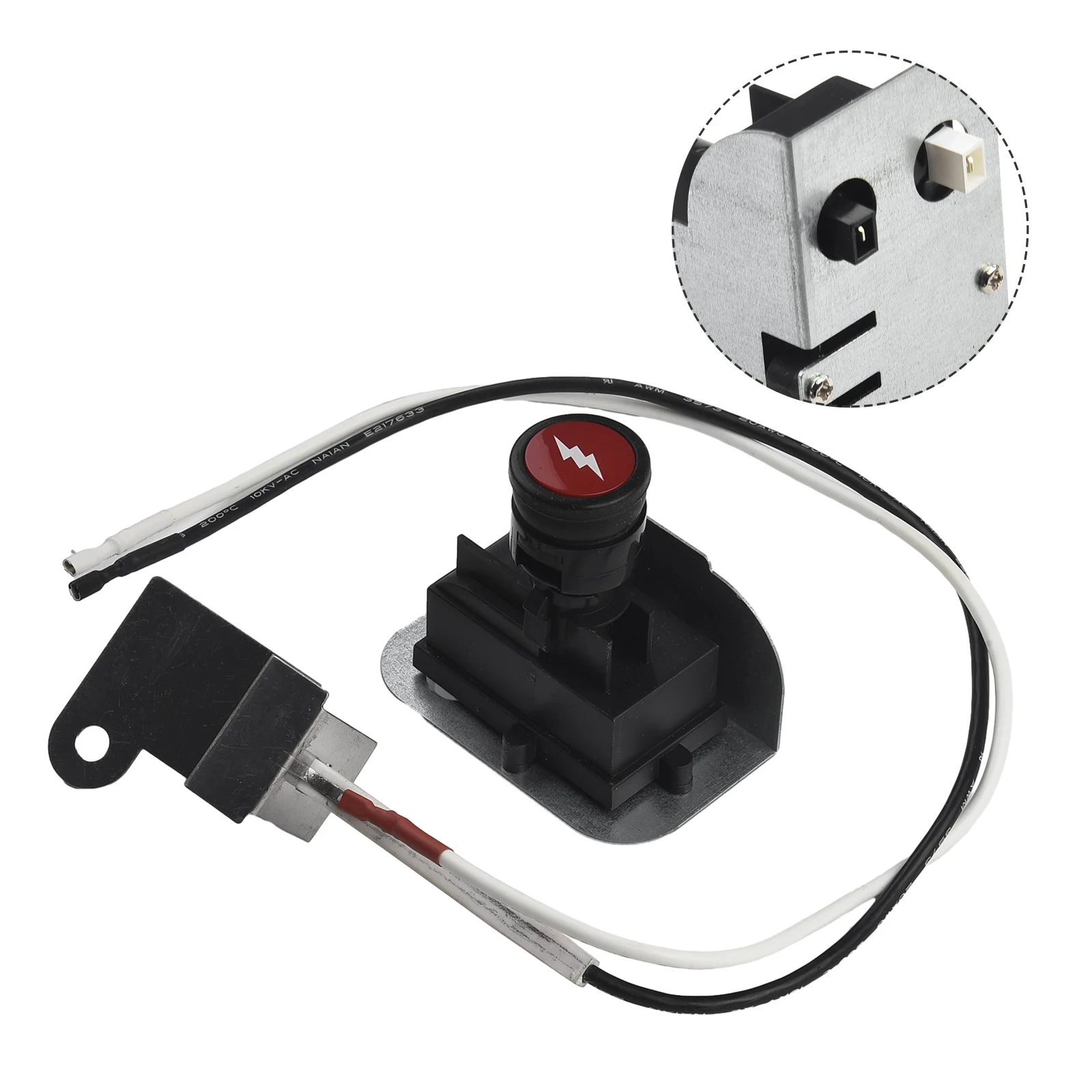 Grill Ignition Kit For Weber 63788 Q320 Gas Grill Models 586002, 57060001 Outdoor Kitchen Baking Replacement Grill Ignition
Grill Ignition Kit For Weber 63788 Q320 Gas Grill Models 586002, 57060001 Outdoor Kitchen Baking Replacement Grill Ignition