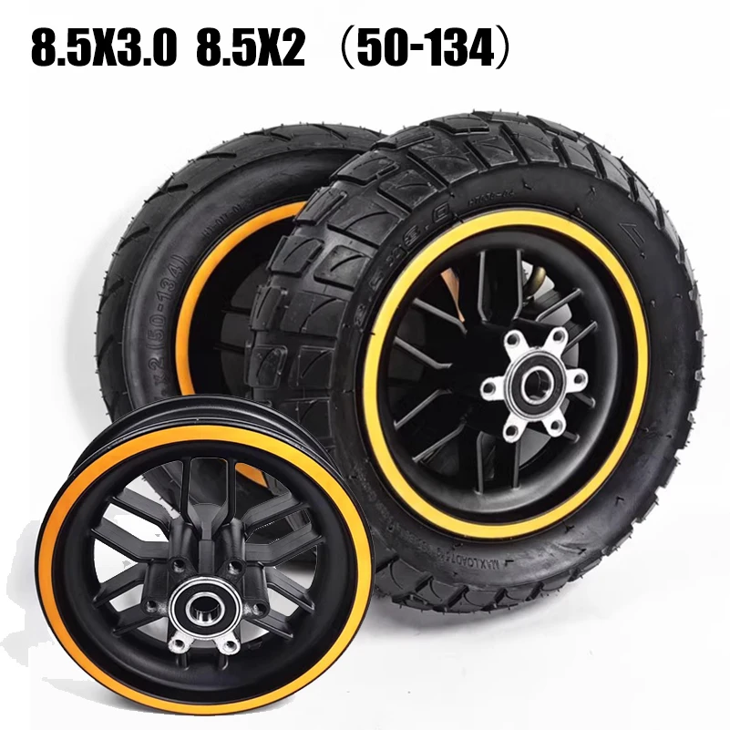 8.5 Inch 8.5x3.0 8.5X2(50-134)wheel for Electric Scooter KugooX1 Zero 8 9 Pro 8 1/2x2 Pneumatic Inner Tube Outer Tyre 
8.5 Inch 8.5x3.0 8.5X2(50-134)wheel for Electric Scooter KugooX1 Zero 8 9 Pro 8 1/2x2 Pneumatic Inner Tube Outer Tyre