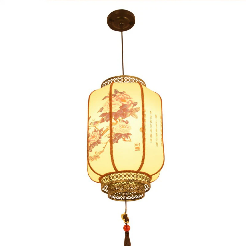 New Chinese Pendant Lamps Neoclassical Restaurant Teahouse Fabric Hand Painted Antique Lamps Lanterns Hotel Engineering Aisle
New Chinese Pendant Lamps Neoclassical Restaurant Teahouse Fabric Hand Painted Antique Lamps Lanterns Hotel Engineering Aisle
