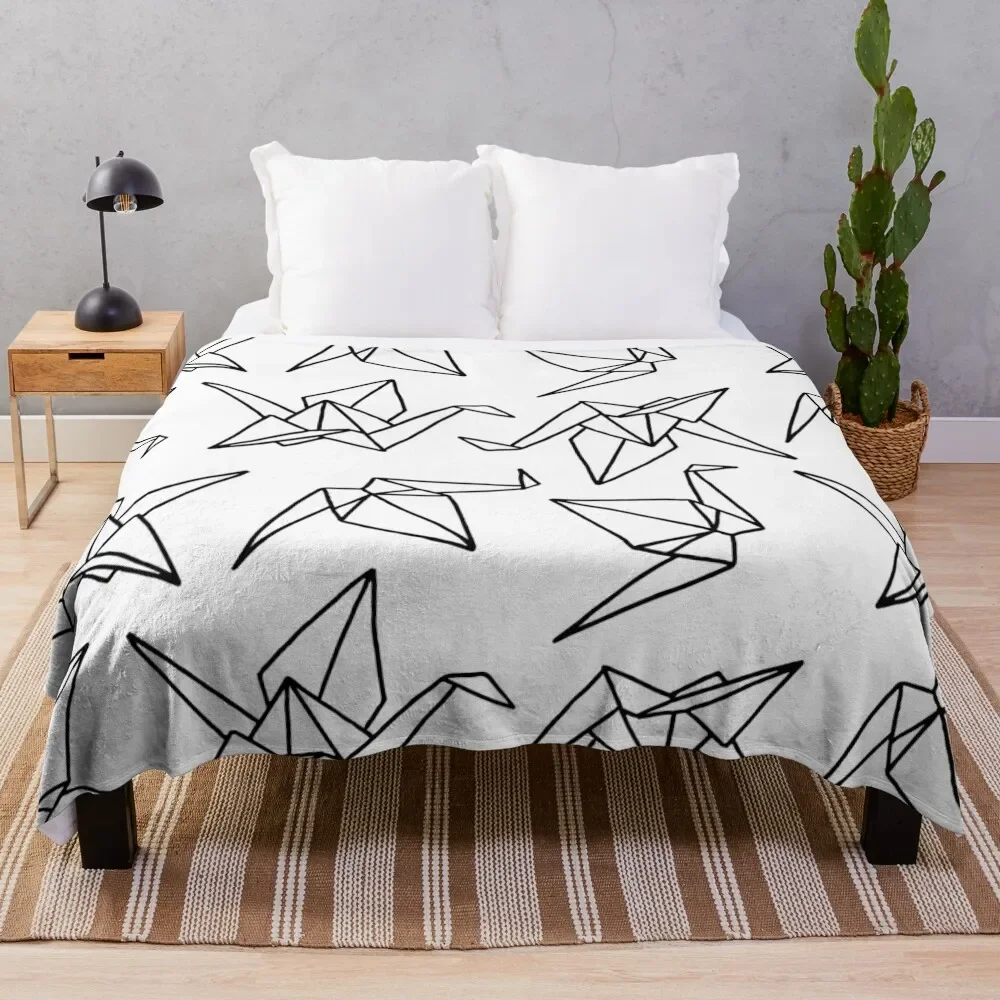 Origami Cranes || Paper Folding || Black and White || Birds Throw Blanket Summer Beddings Hairys Tourist Blankets
Origami Cranes || Paper Folding || Black and White || Birds Throw Blanket Summer Beddings Hairys Tourist Blankets