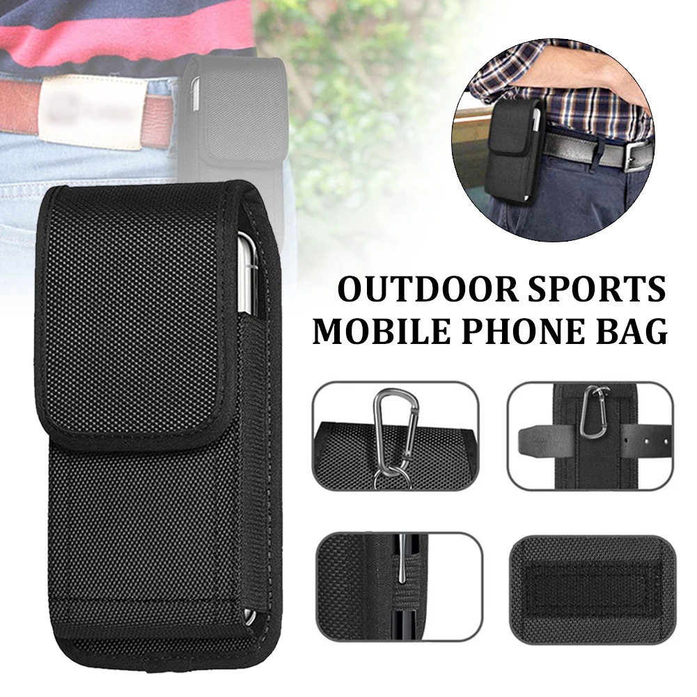 Tactical Cell Phone Pouch Holster with D Shaped Buckle Protable Wallet Card Waist Pack Outdoor Sports Nylon Carrying Case
Tactical Cell Phone Pouch Holster with D Shaped Buckle Protable Wallet Card Waist Pack Outdoor Sports Nylon Carrying Case