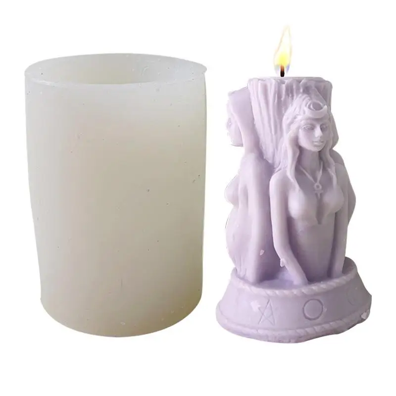 3D Goddess Candle Silicone Mold DIY Crafting Epoxy Resin Molds Aromatherapy Greek Roman Goddess Human Figure Mold For Home Decor
3D Goddess Candle Silicone Mold DIY Crafting Epoxy Resin Molds Aromatherapy Greek Roman Goddess Human Figure Mold For Home Decor