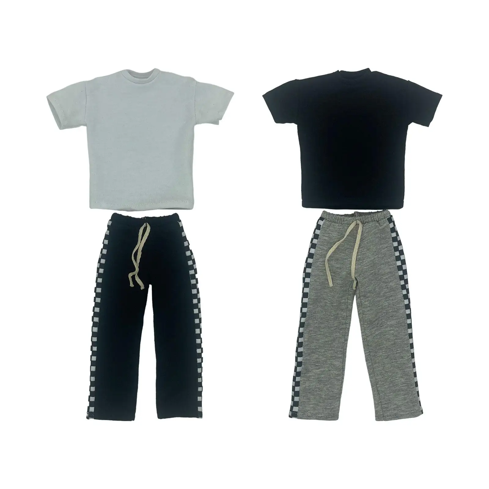 1/6 Scale Short Sleeve Casual Pants Suit Handmade Doll Clothes Costume Miniature Clothing for 12in
1/6 Scale Short Sleeve Casual Pants Suit Handmade Doll Clothes Costume Miniature Clothing for 12in