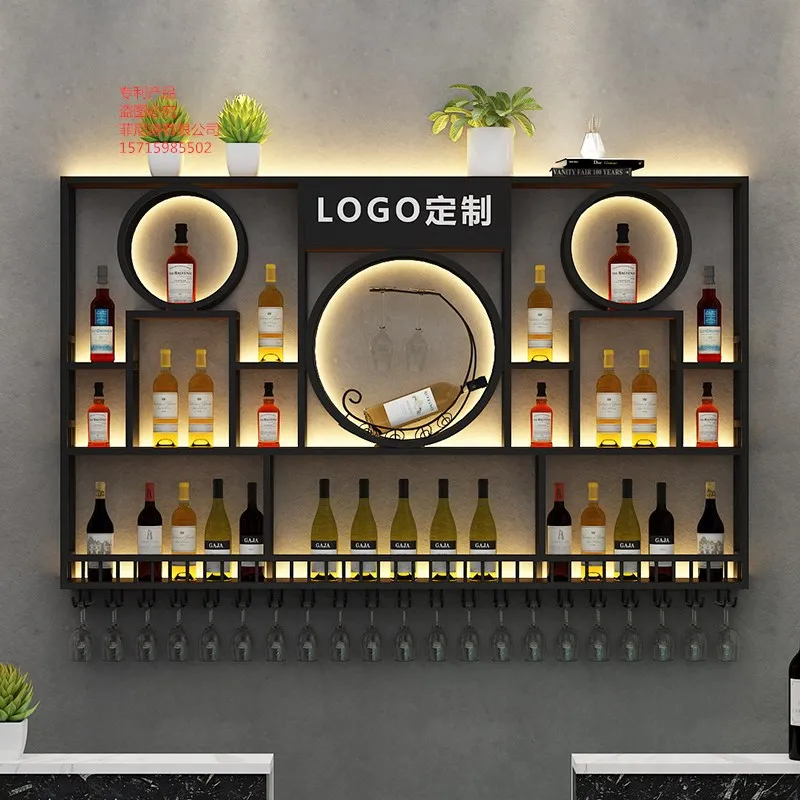 Industrial Wall Wine Racks Whisky Holder Plane Vertical Modern Wine Rack Display Large Living Room Stojak Na Wino Decoration
Industrial Wall Wine Racks Whisky Holder Plane Vertical Modern Wine Rack Display Large Living Room Stojak Na Wino Decoration
