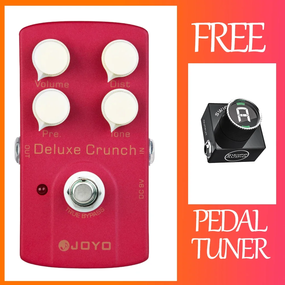 JOYO JF-39 педаль для гитарных эффектов Делюкс хрустящая педаль для искажений Британский тон хрустящая деталь с 4 регулируемыми ручками
JOYO JF-39 педаль для гитарных эффектов Делюкс хрустящая педаль для искажений Британский тон хрустящая деталь с 4 регулируемыми ручками