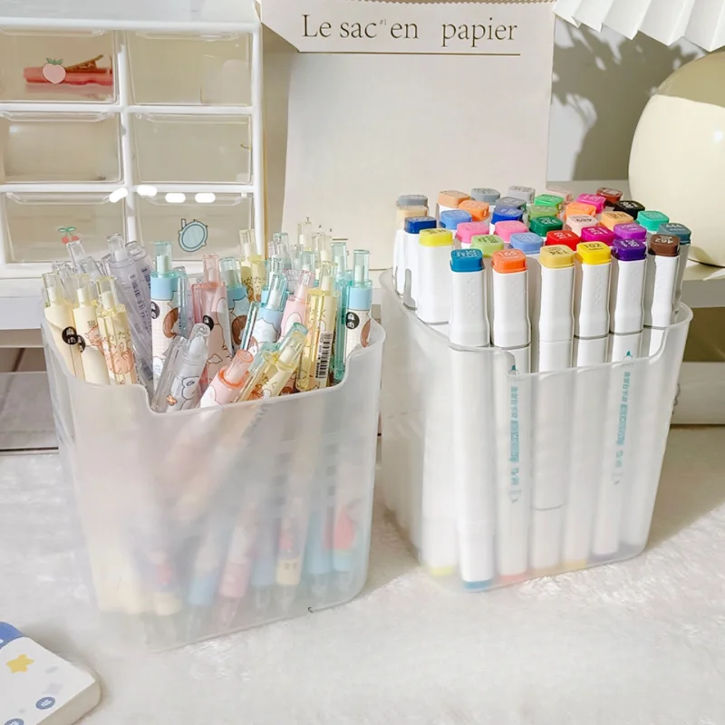 Large Capacity Brush Pot Desktop Storage Boys Girls Desk Organizer Pencil Display Cup Simple Stationery Box Office Accessories
Large Capacity Brush Pot Desktop Storage Boys Girls Desk Organizer Pencil Display Cup Simple Stationery Box Office Accessories