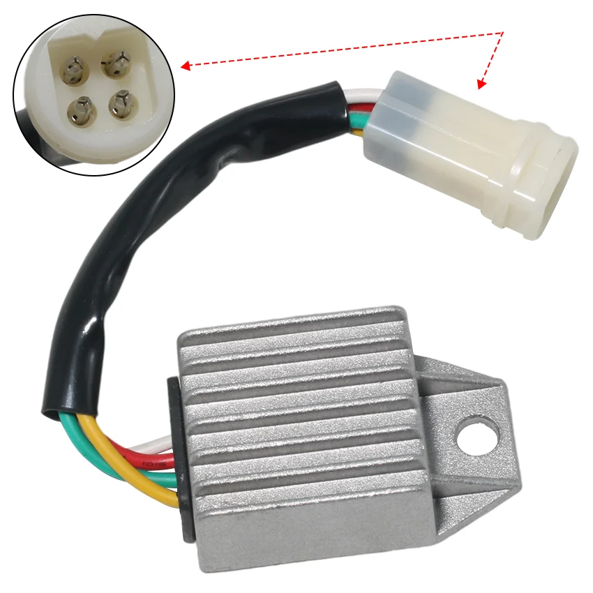 

Motorcycle Voltage Regulator Rectifier Accessories For Yamaha YFB250 Timberwolf 2WD YFM200 YFM200DX Moto-4 200 OEM: 3GC-81960-00