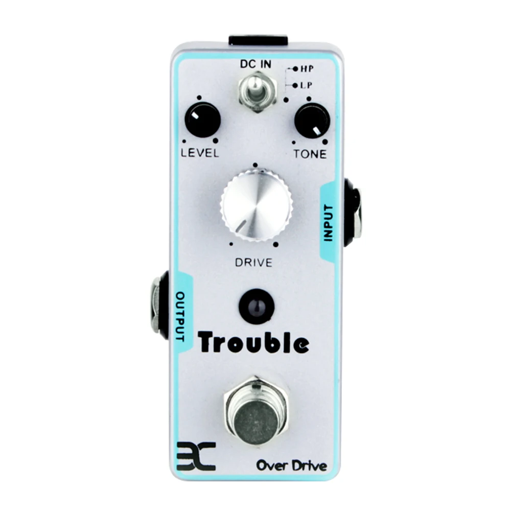 

ENO TC16 Trouble Overdrive Effects Pedal Electronic Tube Distortion Tone True Bypass Electric Guitar Effects Pedal Accessories