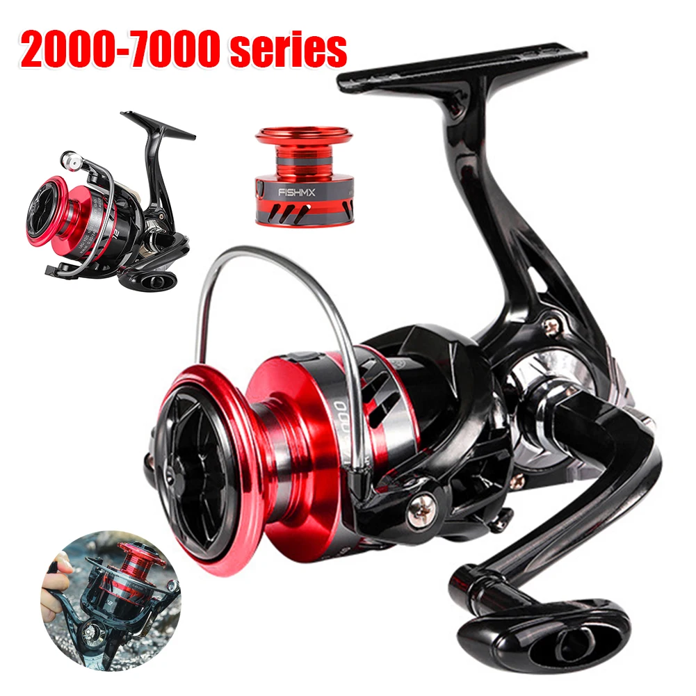 Fishing Spinning Reel MQ2000-7000 Fishing Reel Metal Spool 8KG Max Drag 5.2:1 Ratio Foldable Handle Carp Saltwater Fishing Reel
Fishing Spinning Reel MQ2000-7000 Fishing Reel Metal Spool 8KG Max Drag 5.2:1 Ratio Foldable Handle Carp Saltwater Fishing Reel