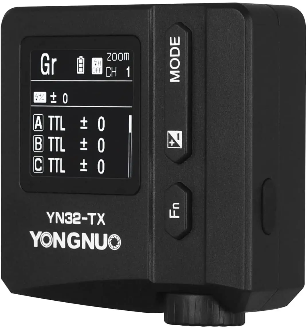 

YONGNUO YN32-TX Wireless Flash Transmitter Trigger HSS TTL 2.4G Trigger System Compatible for Sony MI Hot Shoe Cameras