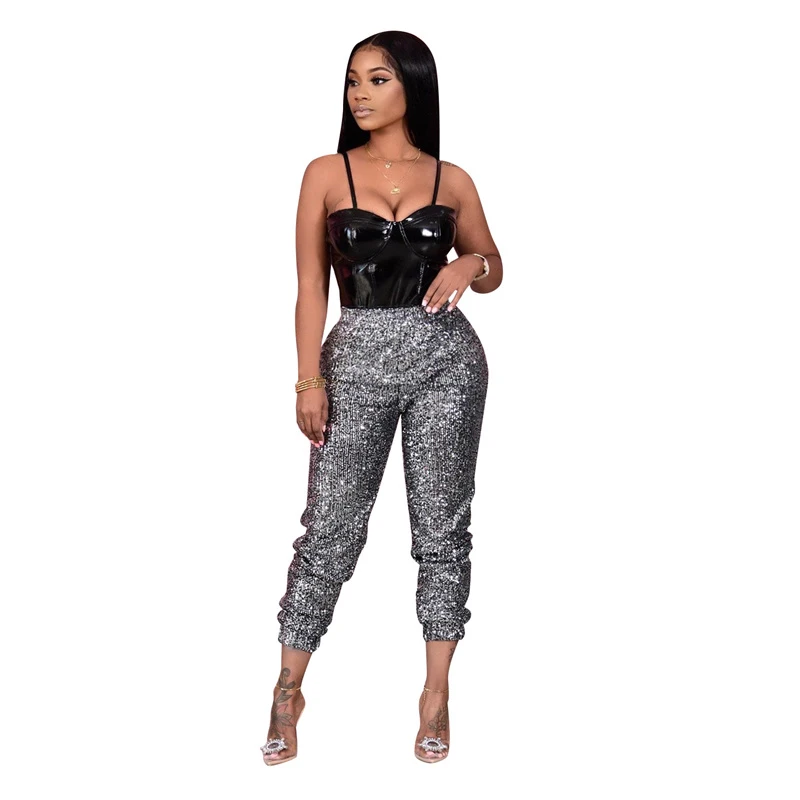 Sequin Pants For Women Sequined Shining Full Pant Women Mid Waist Club Night Lady Stretch Trousers Clothing Y2K Streetwear
Sequin Pants For Women Sequined Shining Full Pant Women Mid Waist Club Night Lady Stretch Trousers Clothing Y2K Streetwear