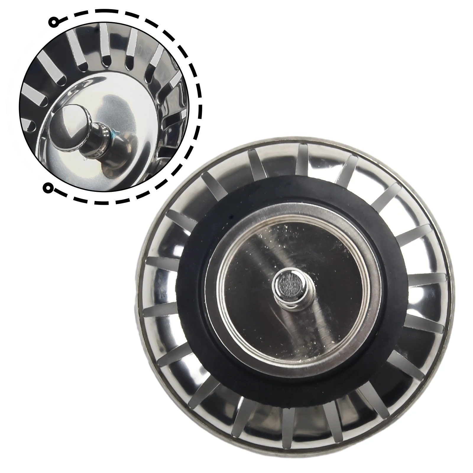 78mm Kitchen Sink Sewer Strainer Basin Drain Stopper Sink Plug Sink Waste Plug Filter Anti-Clog Floor Drain Kitchen Accessories
78mm Kitchen Sink Sewer Strainer Basin Drain Stopper Sink Plug Sink Waste Plug Filter Anti-Clog Floor Drain Kitchen Accessories