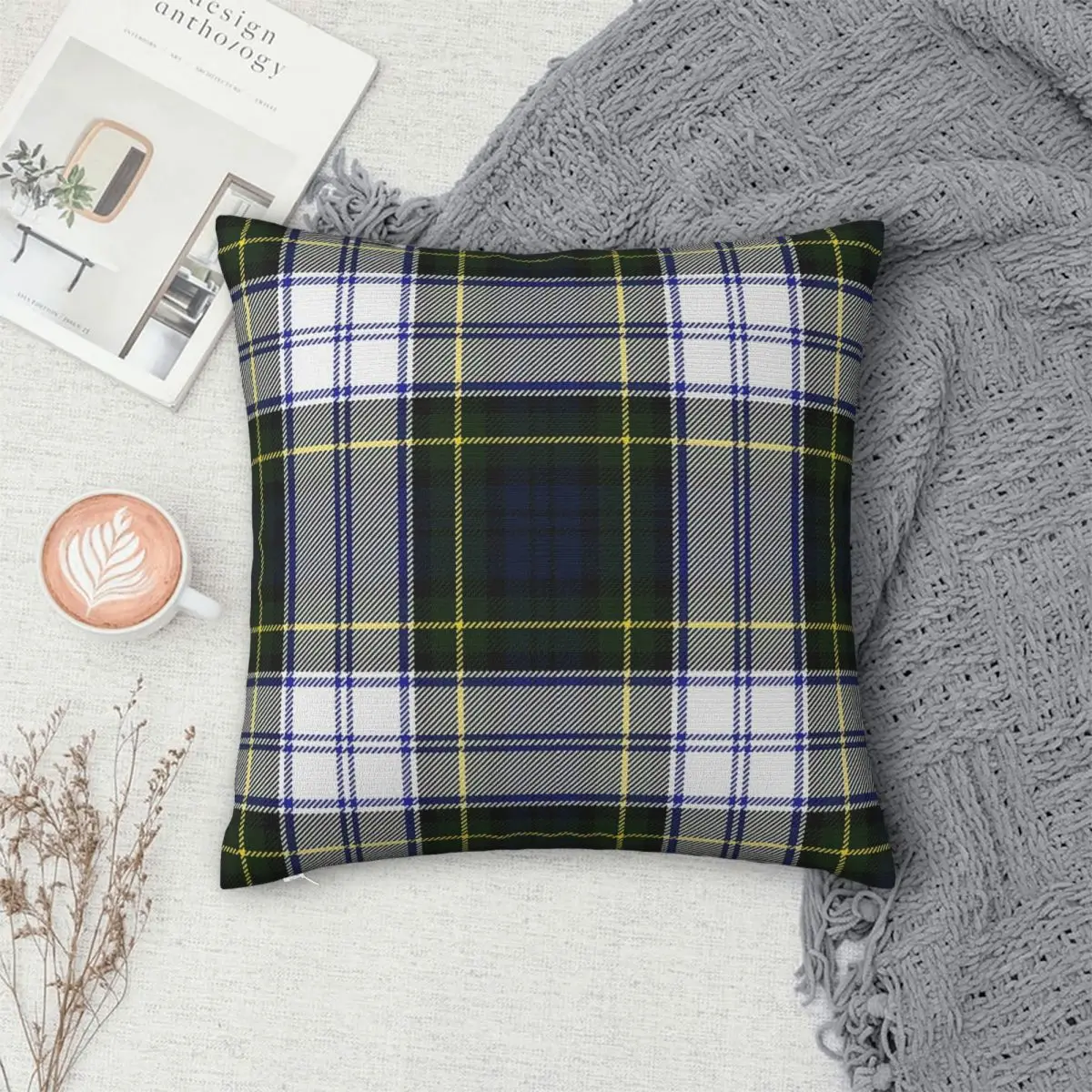 Gordon Dress Tartan Plaid Pillowcase Polyester Pillows Cover Cushion Comfort Throw Pillow Sofa Decorative Cushions Used for Home
Gordon Dress Tartan Plaid Pillowcase Polyester Pillows Cover Cushion Comfort Throw Pillow Sofa Decorative Cushions Used for Home
