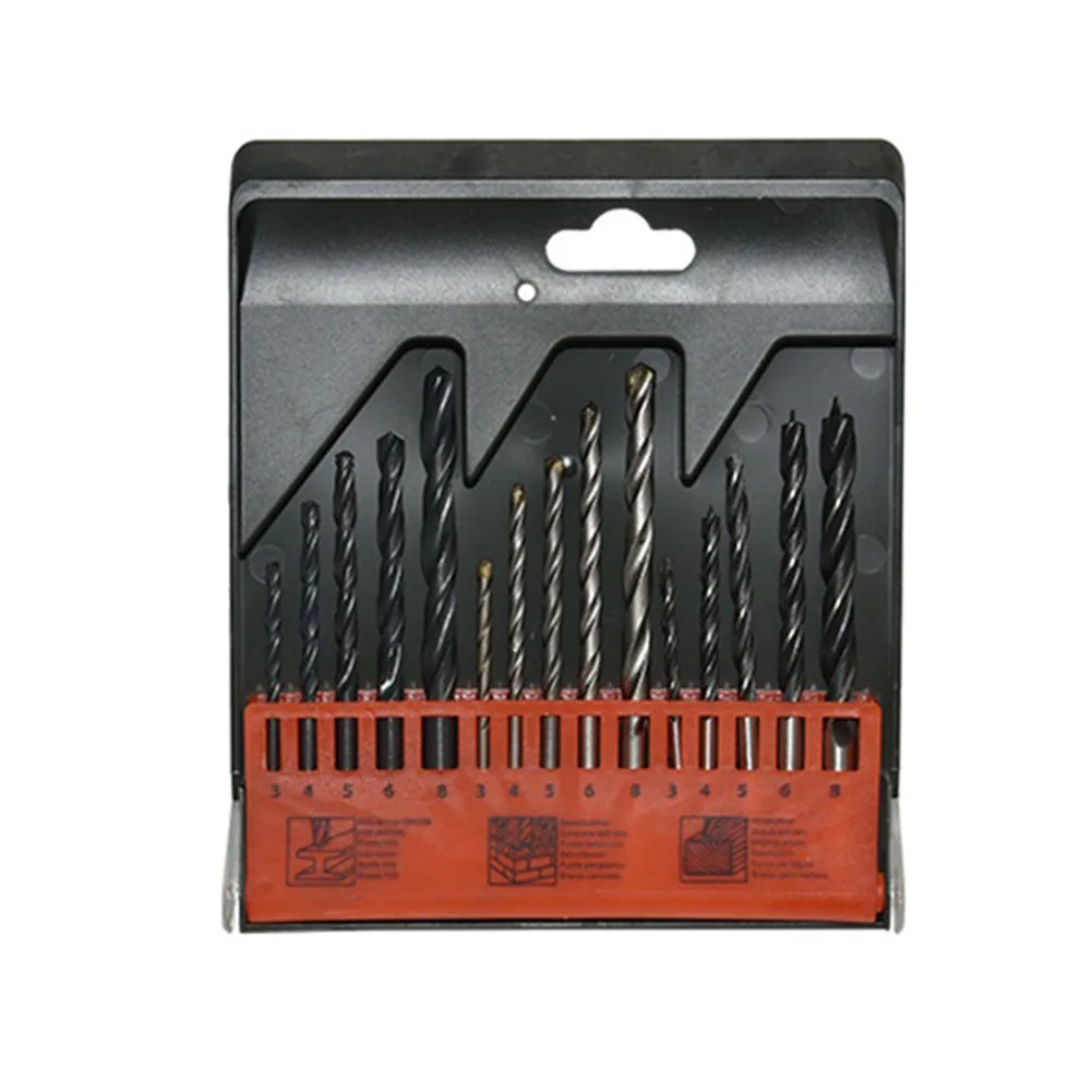 15pcs 3-8mm Drill Bits Set Construction Drill Woodworking Drill Metal For Wood Plastic Metal Twists Dirrl Bit Woodworking Drill
15pcs 3-8mm Drill Bits Set Construction Drill Woodworking Drill Metal For Wood Plastic Metal Twists Dirrl Bit Woodworking Drill
