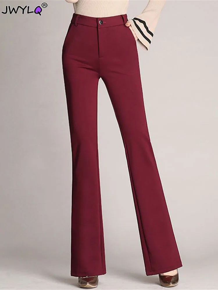 Elegant High Waist Flare Pants Womens Causal Slim Pantalones Korean Offcie Big Size 4xl Straight Trousers Spodnie Ol Broek New
Elegant High Waist Flare Pants Womens Causal Slim Pantalones Korean Offcie Big Size 4xl Straight Trousers Spodnie Ol Broek New