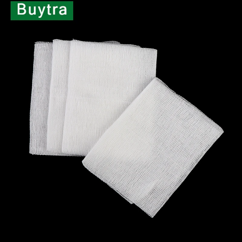 

10Pcs/pack Gauze Pad Cotton First Aid Kit Waterproof Wound Dressing Sterile