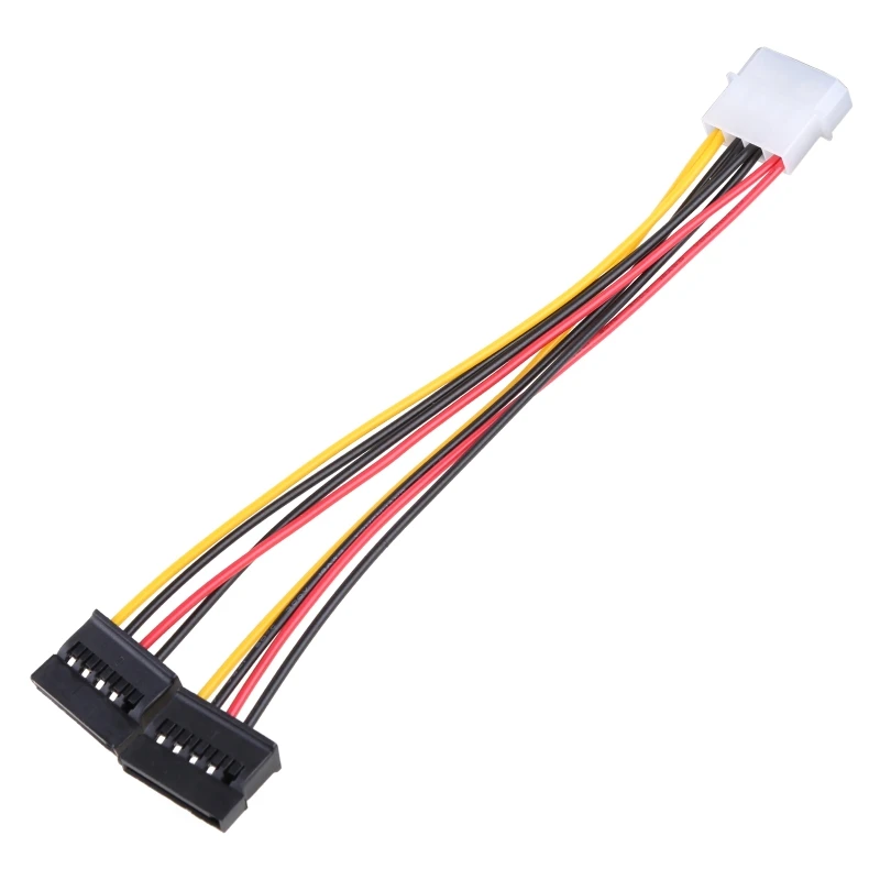 Кабель-адаптер разветвителя питания Sata 4-контактный IDE на 2x Sata 1–2 провода питания Sata 15P
Кабель-адаптер разветвителя питания Sata 4-контактный IDE на 2x Sata 1–2 провода питания Sata 15P