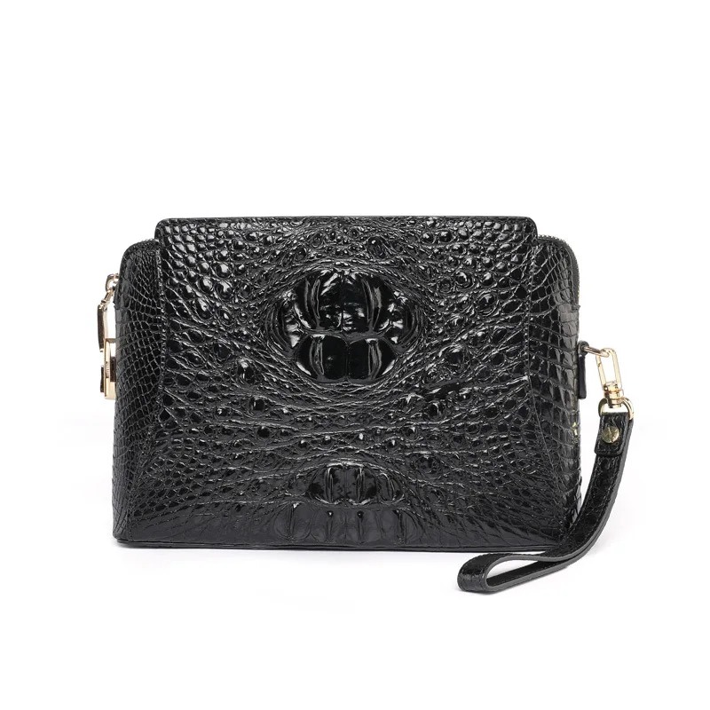 Luxury Real Crocodile Leather Men Clutch Bag Wallet with Zipper Genuine Leather Alligator Skin Purse for Men
Luxury Real Crocodile Leather Men Clutch Bag Wallet with Zipper Genuine Leather Alligator Skin Purse for Men
