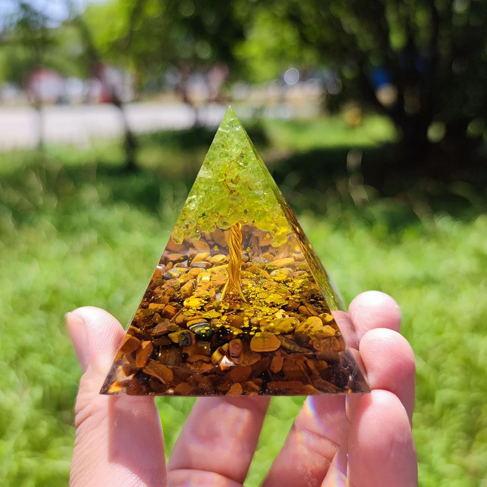 Crystal Orgonite Pyramid Amethyst Obsidians Chakra Energy Stones Healing Reiki Chakra Meditation Desk Ornaments Home Decor
Crystal Orgonite Pyramid Amethyst Obsidians Chakra Energy Stones Healing Reiki Chakra Meditation Desk Ornaments Home Decor