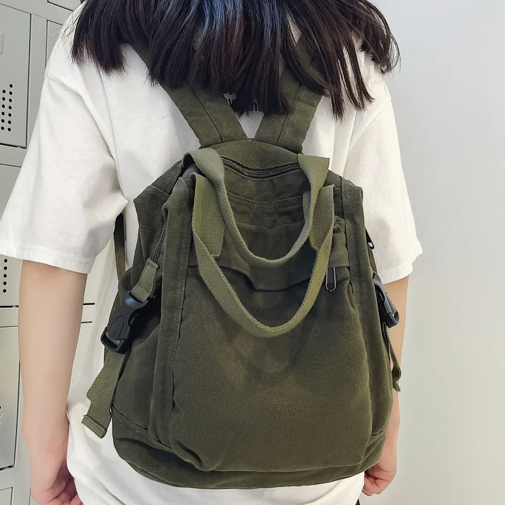 Women Backpack Canvas Girl Fabric School Bag New College Student Vintage Female Laptop Bag Travel Kawaii Ladies Backpack Mochila
Women Backpack Canvas Girl Fabric School Bag New College Student Vintage Female Laptop Bag Travel Kawaii Ladies Backpack Mochila