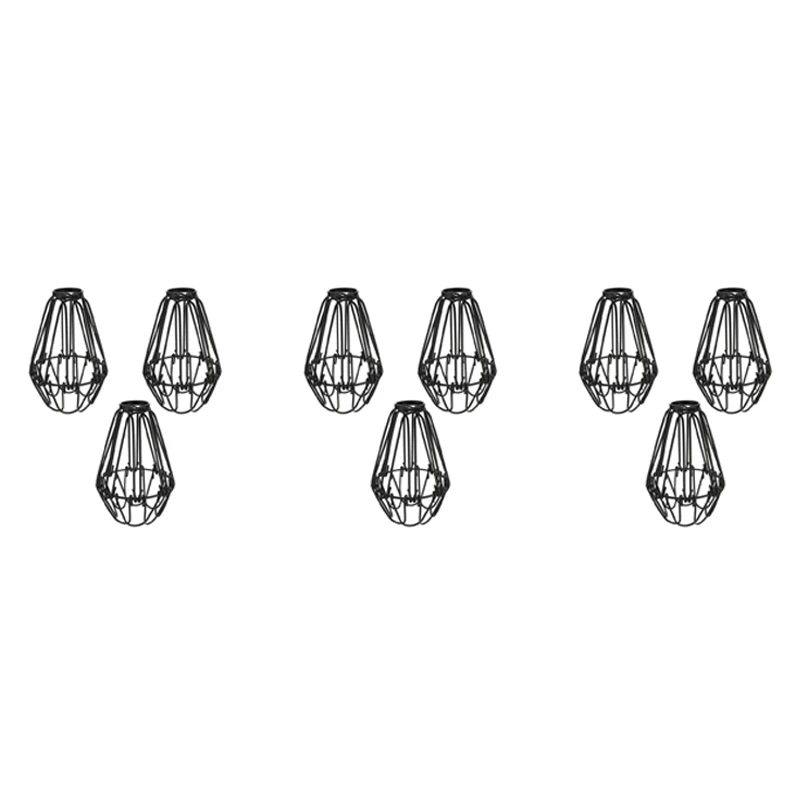 9 Pcs Iron Bulb Guard Lamp Cage, Ceiling Fan And Light Bulb Covers, Industrial Hanging Pendant Light Fixture Lamp Guard
9 Pcs Iron Bulb Guard Lamp Cage, Ceiling Fan And Light Bulb Covers, Industrial Hanging Pendant Light Fixture Lamp Guard
