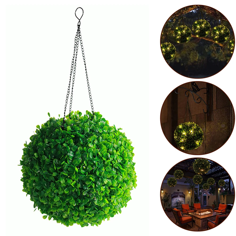 House Decoration Decoration Artificial Grass Ball Broad Usage Easy To Maintain LED Lights Realistic Appearance
House Decoration Decoration Artificial Grass Ball Broad Usage Easy To Maintain LED Lights Realistic Appearance