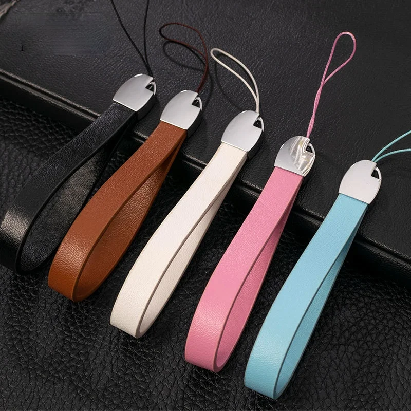 New Product Diy Jewelry Accessories Color PU Leather Mobile Phone Rope Lanyard Universal Sling Short Wrist Rope Leather
New Product Diy Jewelry Accessories Color PU Leather Mobile Phone Rope Lanyard Universal Sling Short Wrist Rope Leather