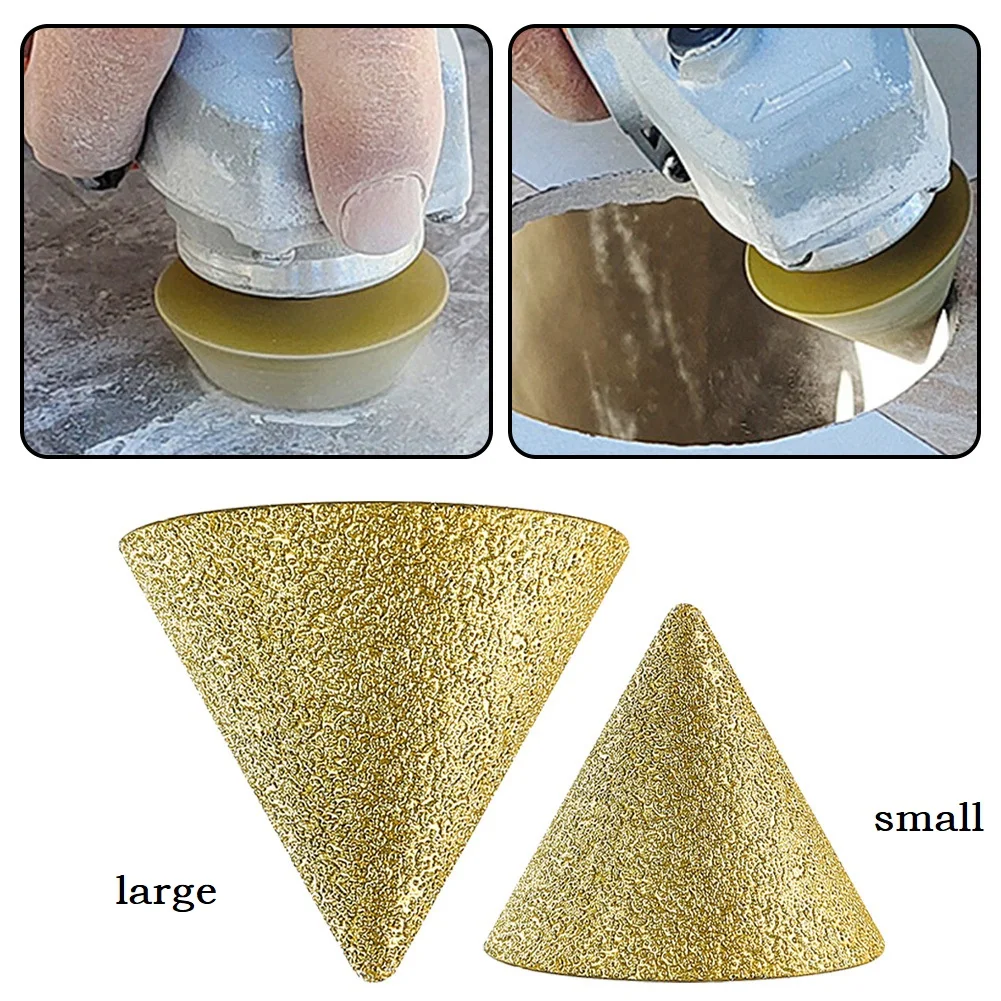 M10 Thread Diamond Beveling Chamfer Bit Countersink Bit 38/50mm Cone Carve Polishing Grinding Wheel For Porcelain Tiles Cutter
M10 Thread Diamond Beveling Chamfer Bit Countersink Bit 38/50mm Cone Carve Polishing Grinding Wheel For Porcelain Tiles Cutter