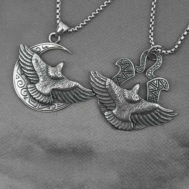 Men's Retro Eagle Necklace, Luxurious and Niche Design, High-end Stainless Steel Pendant Jewelry
Men's Retro Eagle Necklace, Luxurious and Niche Design, High-end Stainless Steel Pendant Jewelry