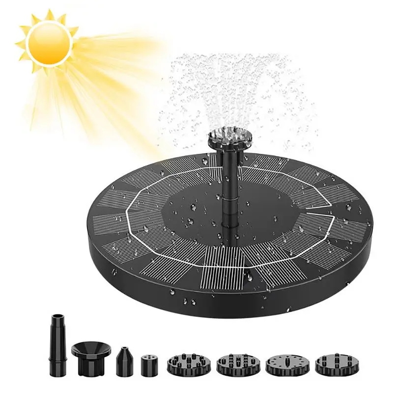 Solar Water Fountain Bird Bath Water Fountain Bathtub 2.5W Solar Powered Waterproof Fountain Pump For Ponds Swimming Pools Bird
Solar Water Fountain Bird Bath Water Fountain Bathtub 2.5W Solar Powered Waterproof Fountain Pump For Ponds Swimming Pools Bird
